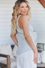 Frankii Tank Top -  Grey Marle