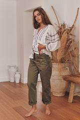 Cara Pants - Faded Cargo