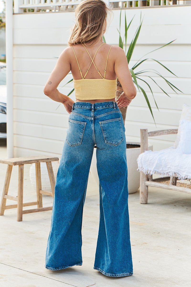 Lovefool low rise Jean - Free People