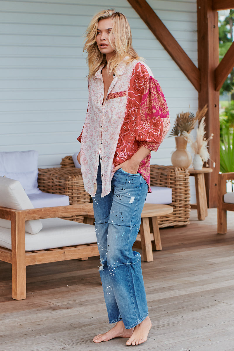 Sun Valley Bandana Tunic~ Free People
