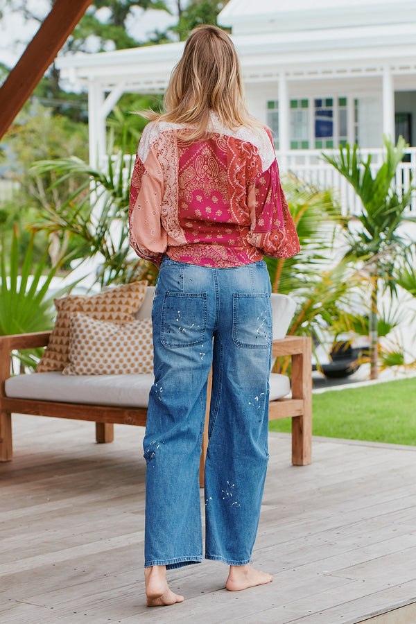 Modern Love Pull-On Jeans ~ Free People
