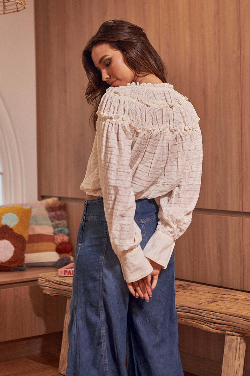Hailey Blouse ~ Free People