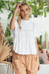 Le Femme Tee - White