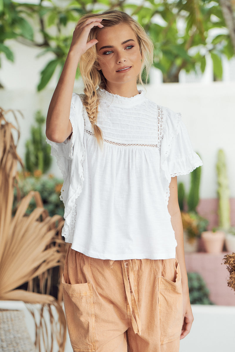 Le Femme Tee - White
