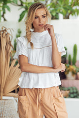 Le Femme Tee - White