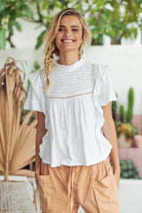Le Femme Tee - White