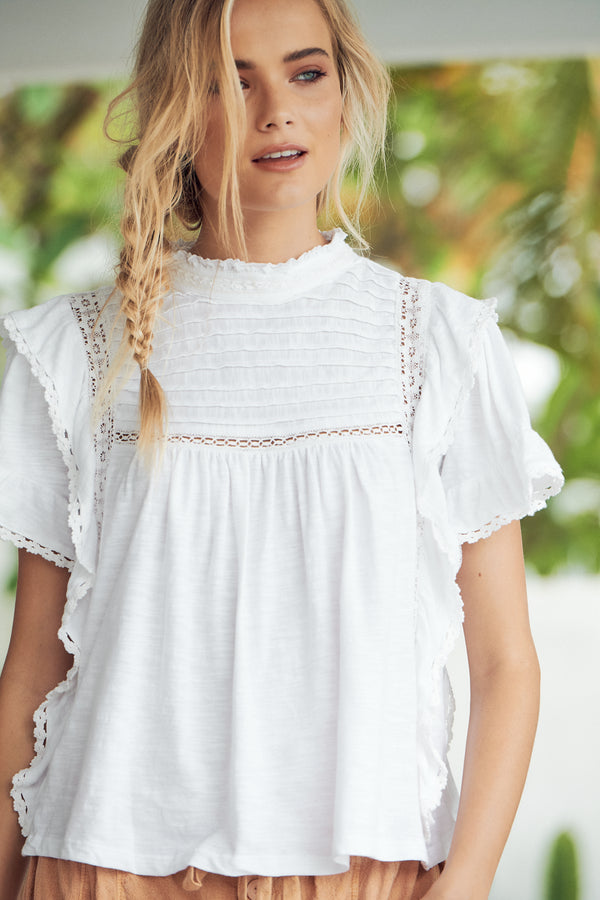 Le Femme Tee - White