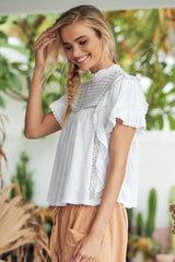 Le Femme Tee - White