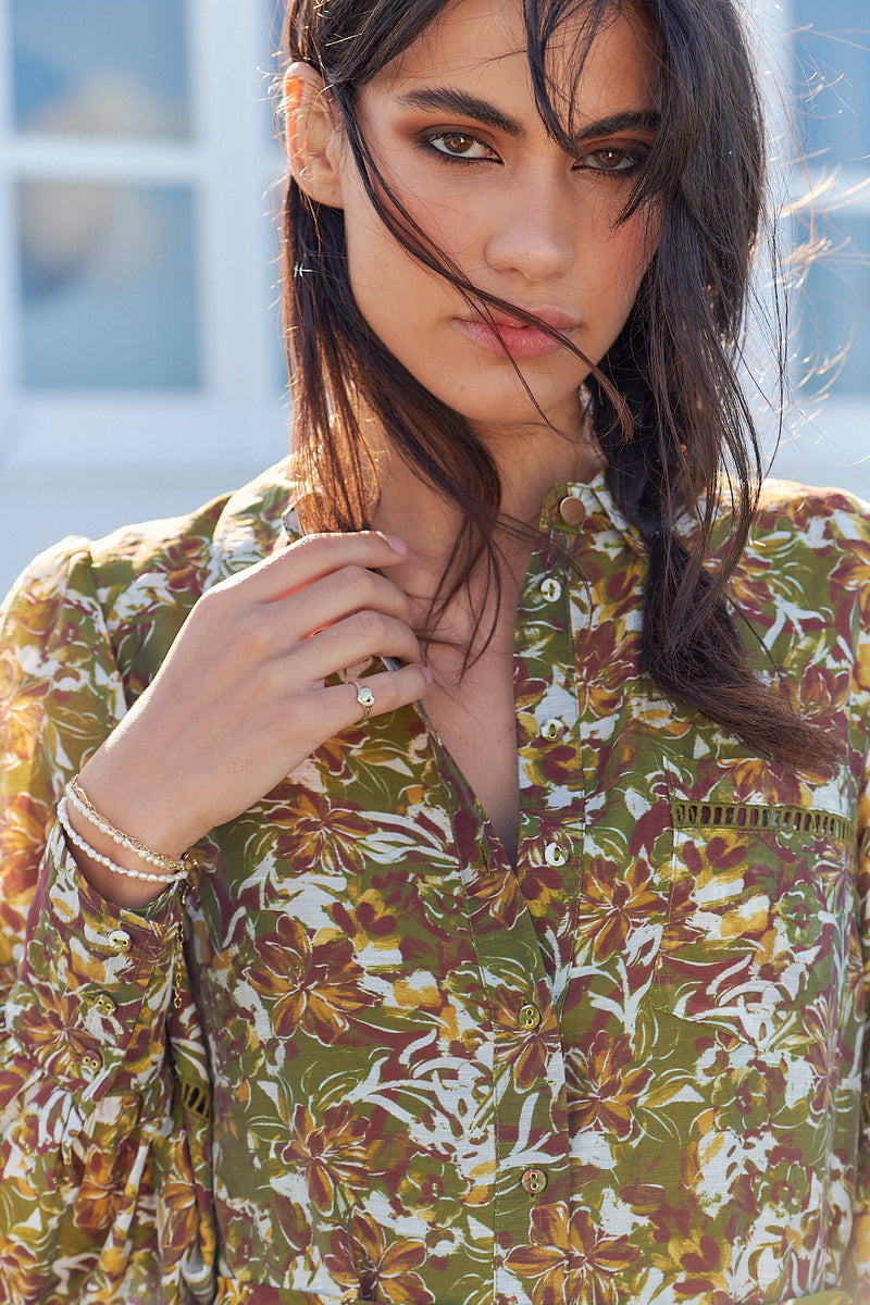 FLORAL Disguise MINI DRESS ~ MOS the label