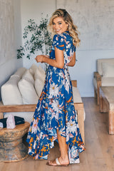 Asher Maxi Dress - Riverstone Print