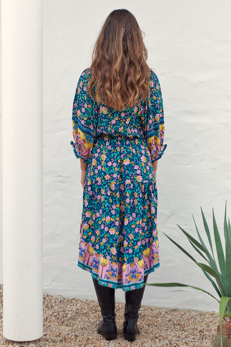 Jasmine Midi Dress - Posy