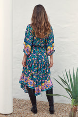 Jasmine Midi Dress - Posy