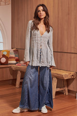Greta Gauze - Aqua Haze ~ Free People