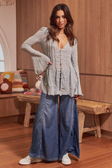 Greta Gauze - Aqua Haze ~ Free People