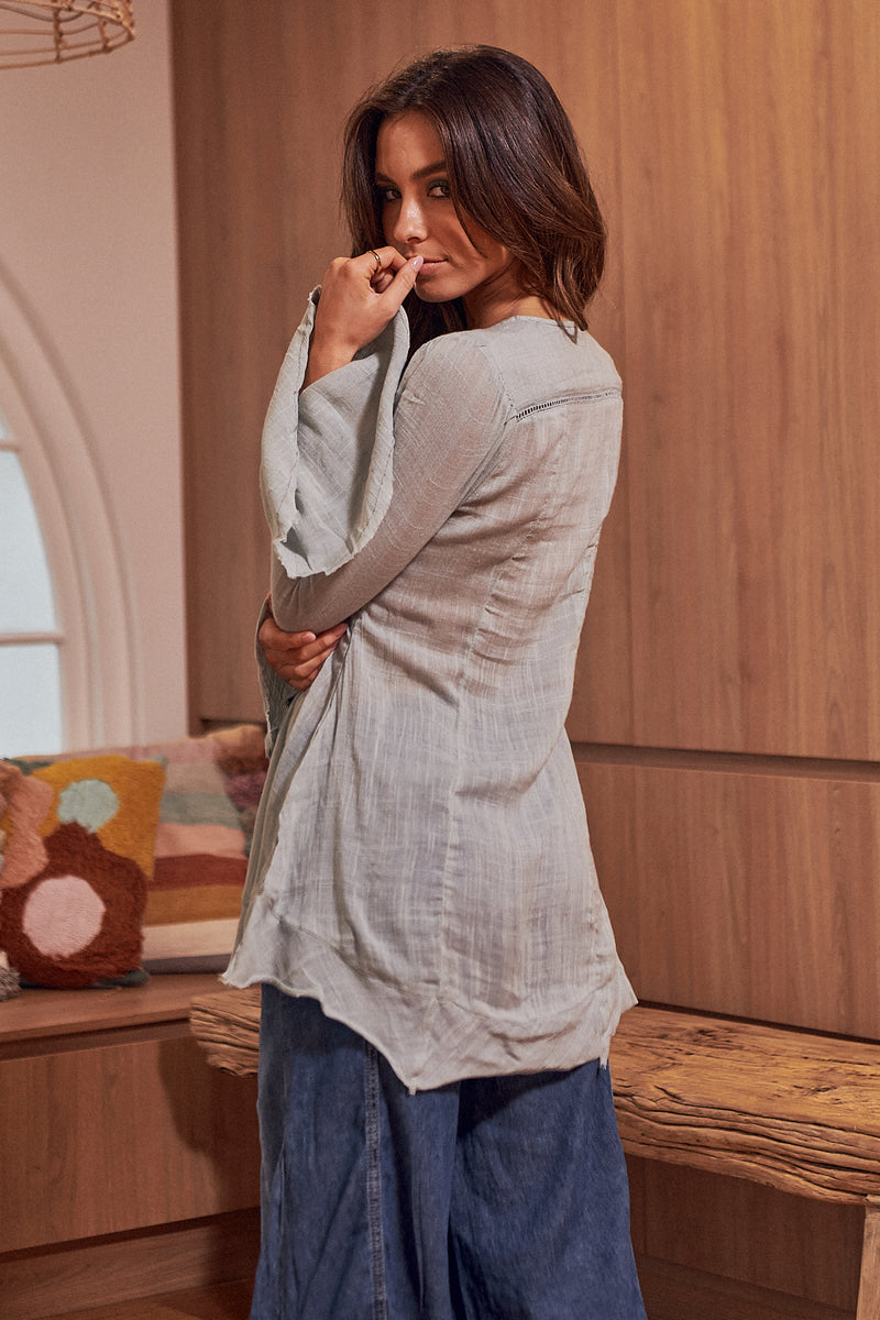 Greta Gauze - Aqua Haze ~ Free People