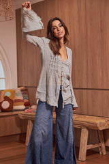 Greta Gauze - Aqua Haze ~ Free People