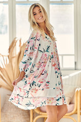 Adela Mini Dress - Peony Princess