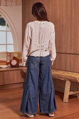 Kizzy Embroidered Top ~ Free People