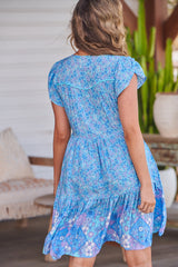 Tracey Dress - Pompeii Blue