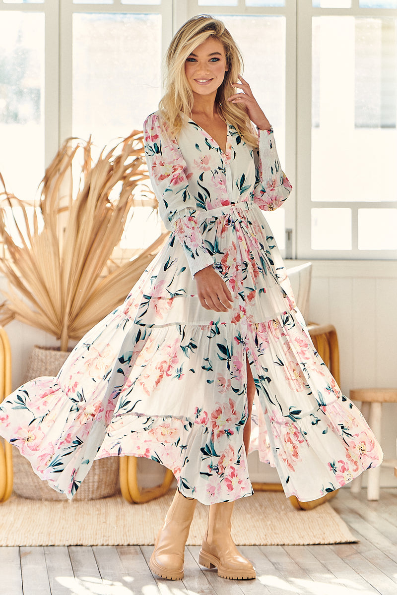 Stephanie Maxi - Peony Princess