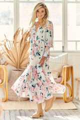 Stephanie Maxi - Peony Princess