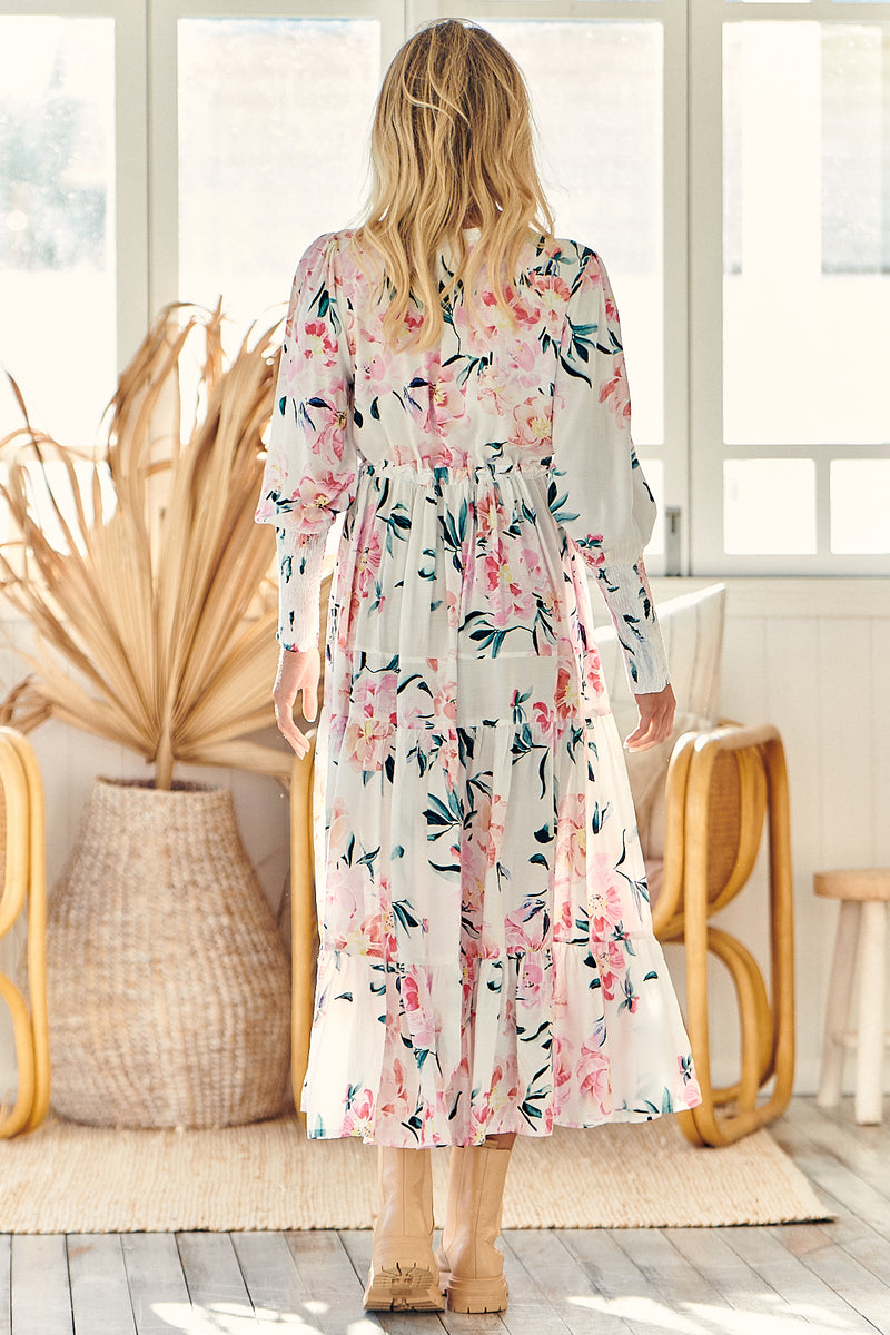 Stephanie Maxi - Peony Princess