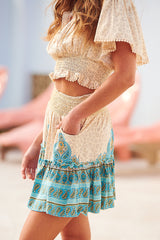 Heart Mini Skirt - Into the Mystic