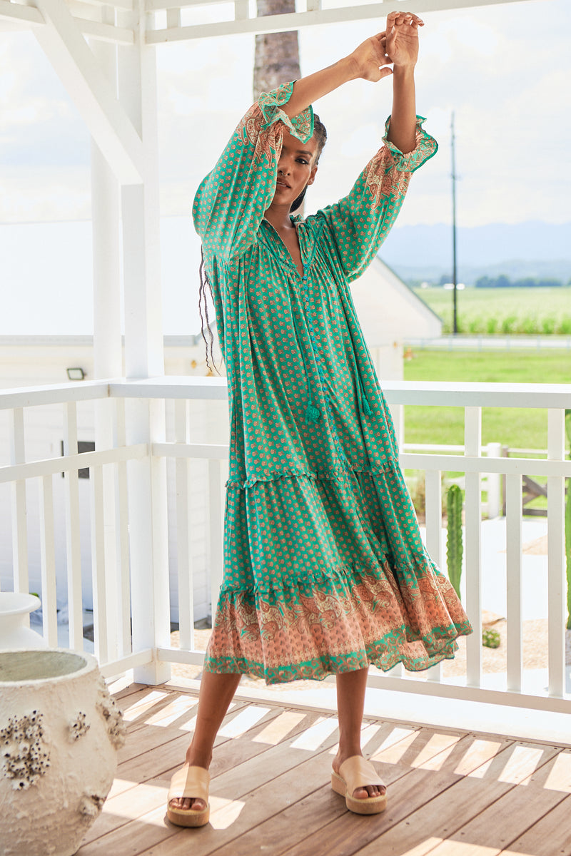 Briana Dress - Jade