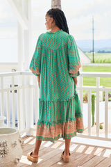 Briana Dress - Jade