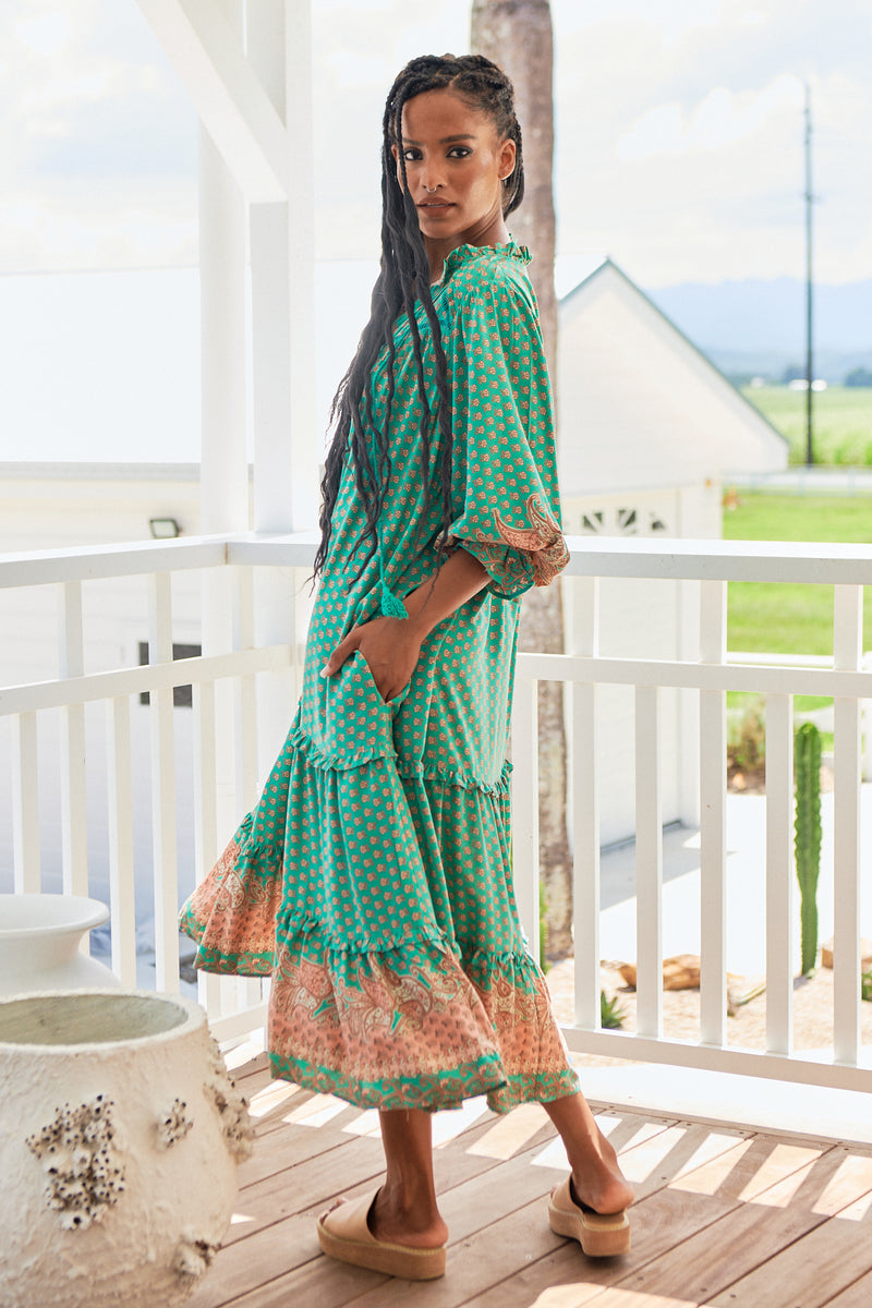 Briana Dress - Jade