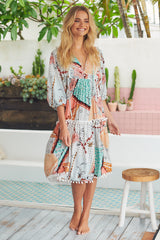 Palace Midi Dress - Maisie
