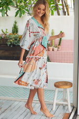 Palace Midi Dress - Maisie