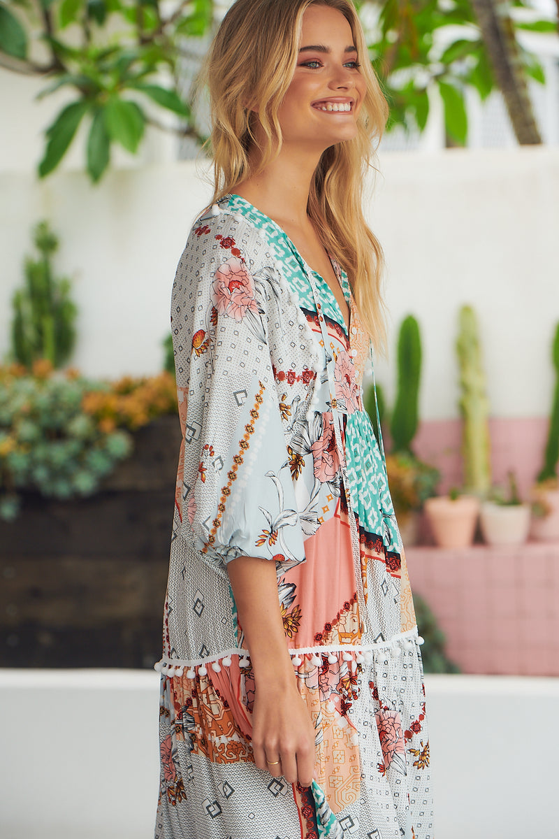 Palace Midi Dress - Maisie