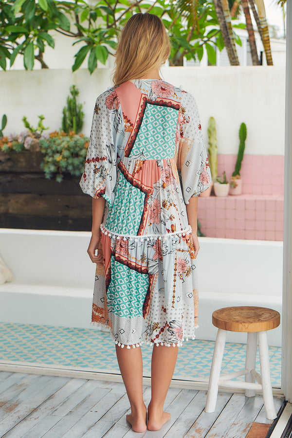 Palace Midi Dress - Maisie