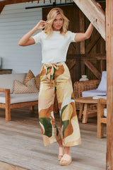 Retro Resort Wide Leg Pants ~ Ministry of Style