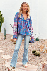 Elsa Blouse - Blu