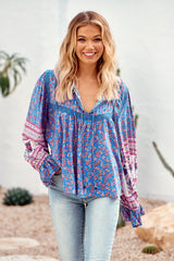 Elsa Blouse - Blu