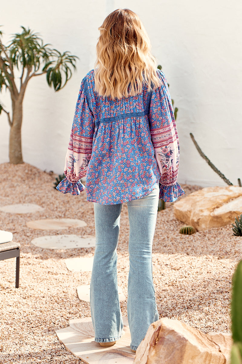 Elsa Blouse - Blu