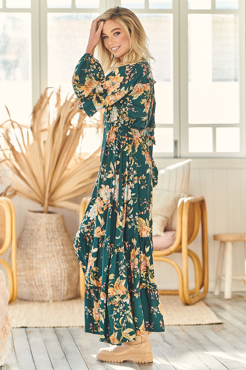 Shiloh Maxi Dress - Autumn Bloom