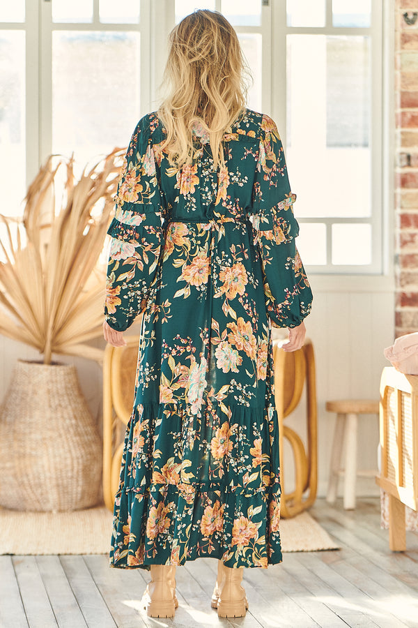 Shiloh Maxi Dress - Autumn Bloom