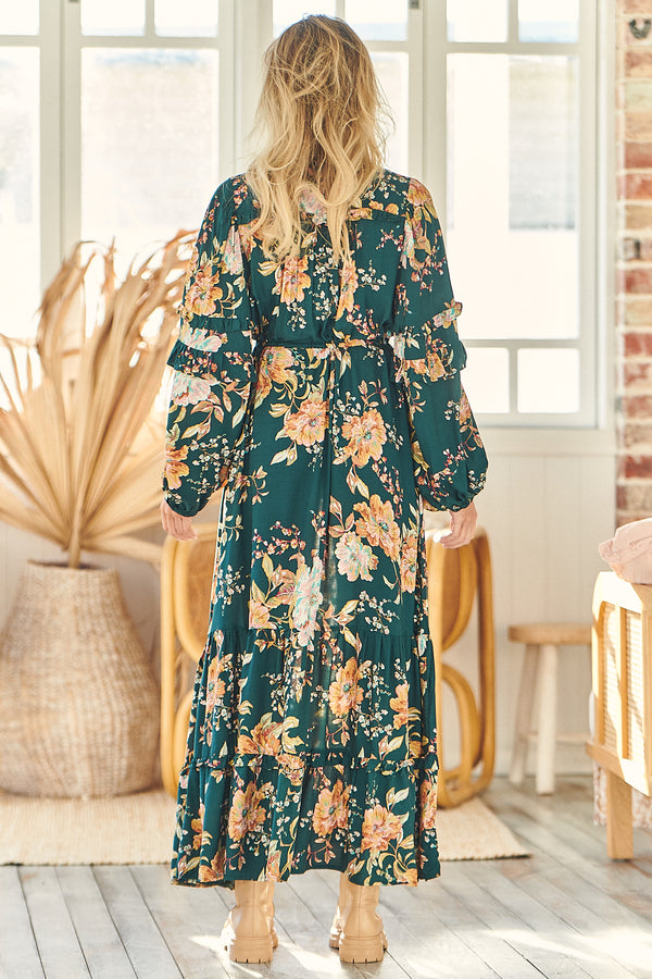 Shiloh Maxi Dress - Autumn Bloom