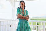 Jasmine Midi Dress - Jade