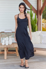Night Owl Slip ~ Black