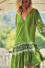 Payson Mini Dress - Olive Eshana