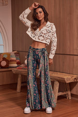 Bali Sultry Boho Flare Pants ~ Free People