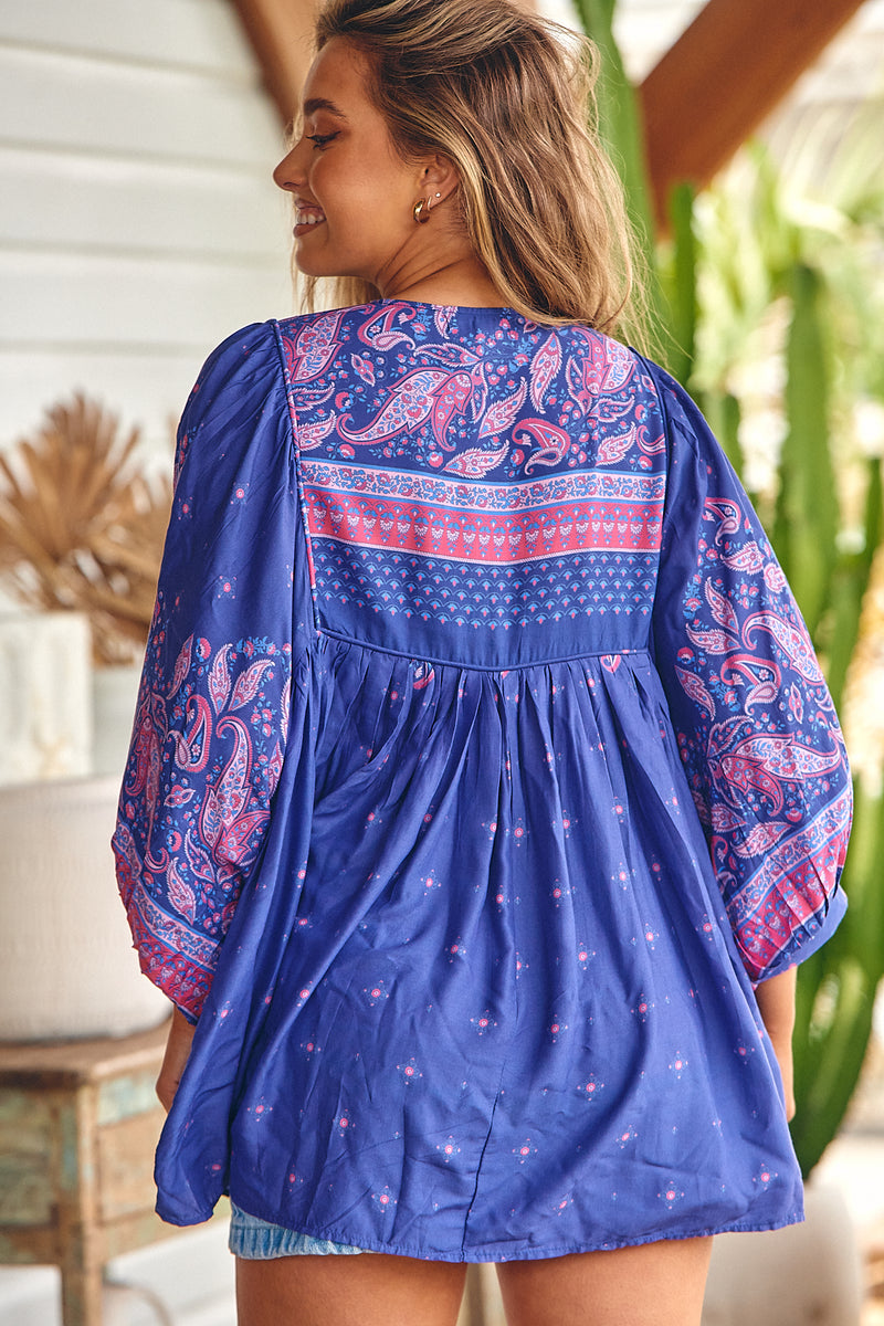 Montague Blouse - Celestial