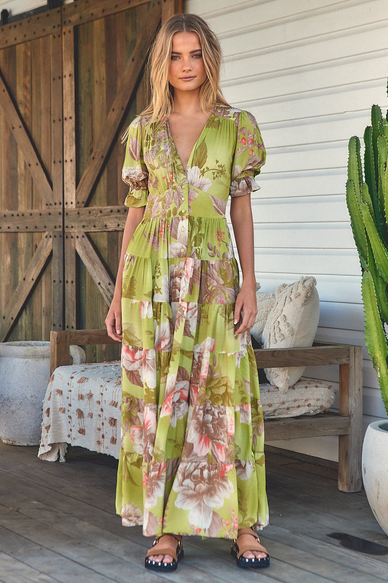 Annabel Maxi Dress - Mistletoe