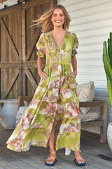 Annabel Maxi Dress - Mistletoe