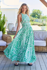 Endless Summer Maxi Dress - Matcha
