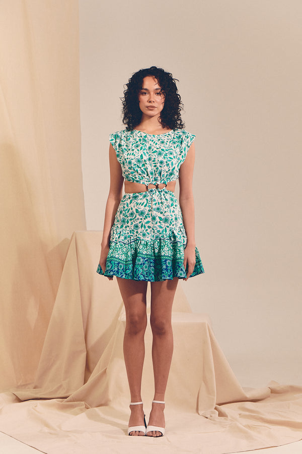 Indy Mini Dress - Valeria Print